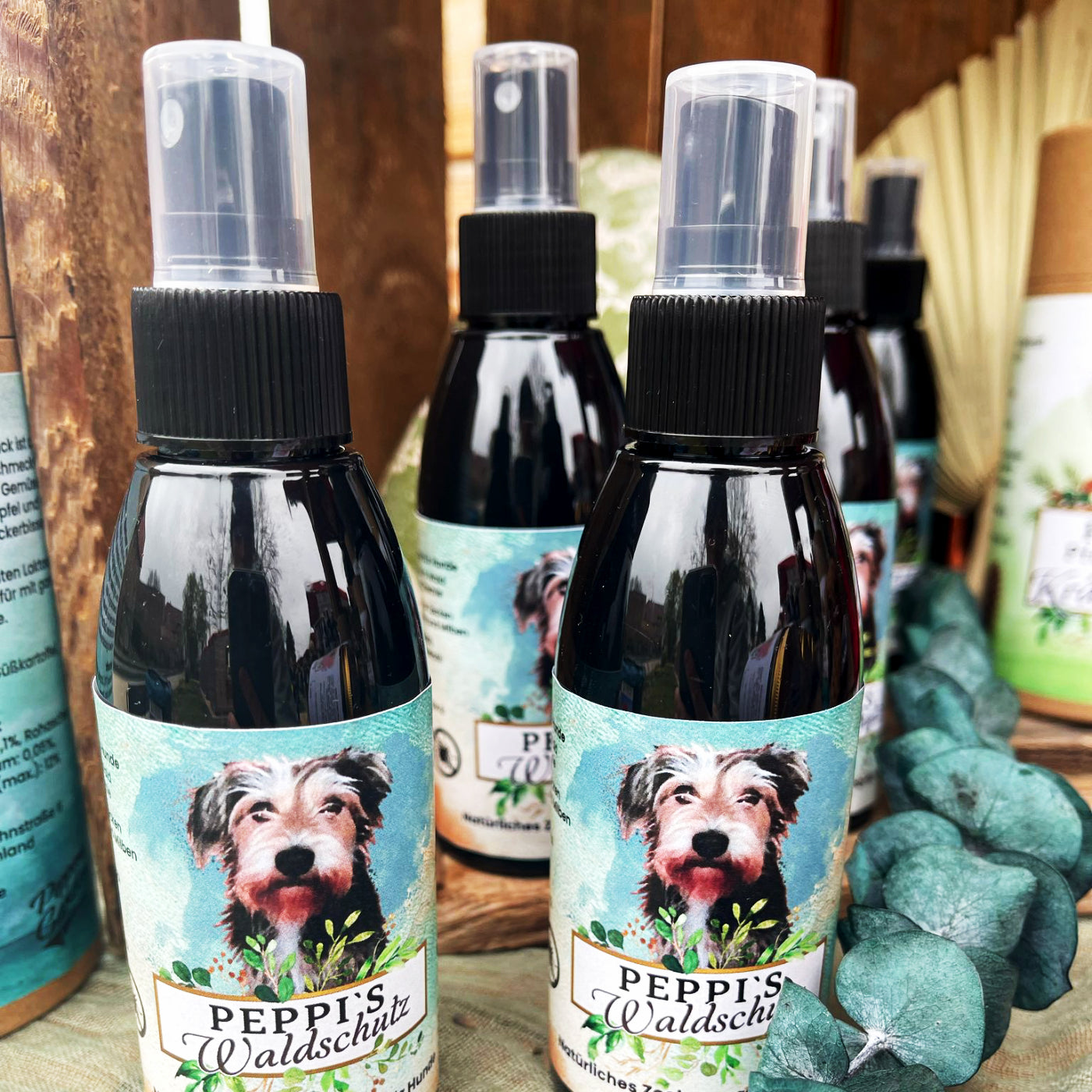 Natürliches Zeckenspray für Hunde ohne Chemie mit Citronella