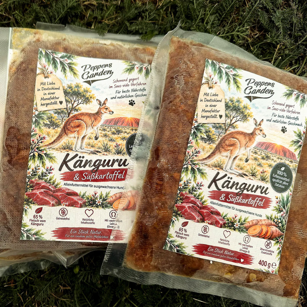 Peppi Menü Känguru & Süßkartoffel | 400g