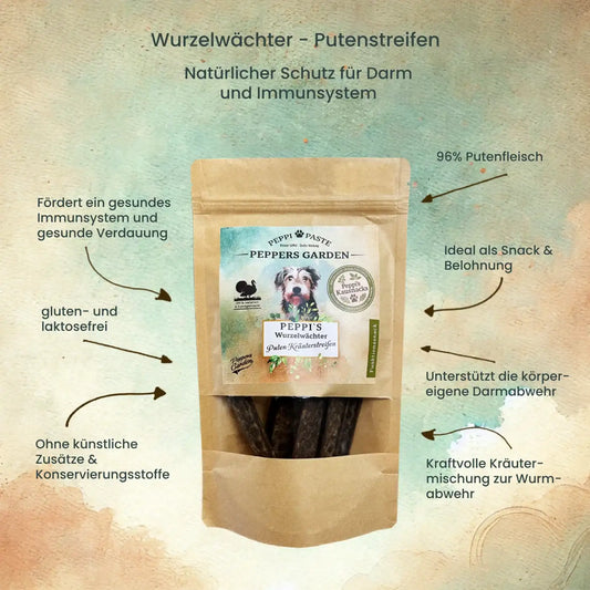 PEPPI'S Wurzelwächter - Puten Kräuterstreifen
